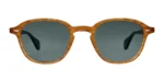 Garrett Leight Gilbert Buterscotch/Pure Blue