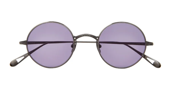 Garrett Leight GLCO X OZZY SUN Pewter/Semi-Flat Grape
