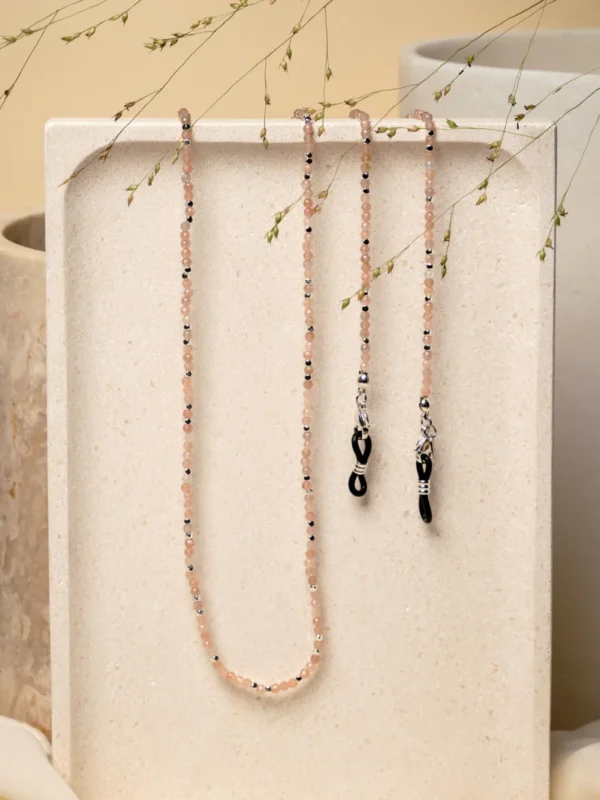 Cordão Sunny Cords Lott Pink Silver