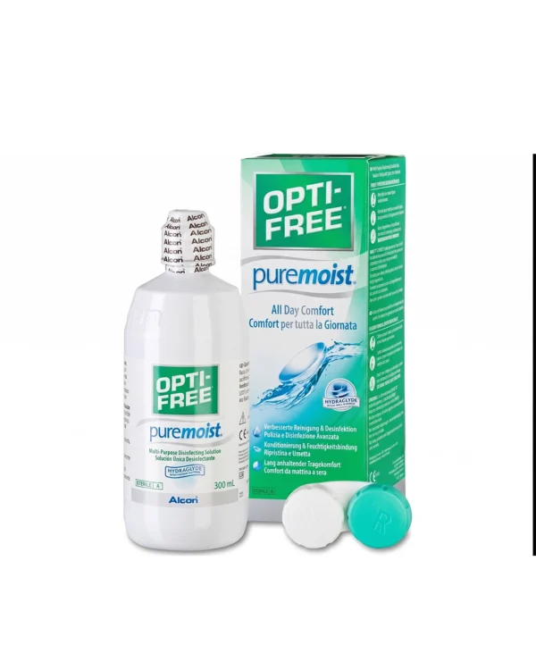 Opti-Free PureMoist Solução Única para Lentes de Contacto 300ml