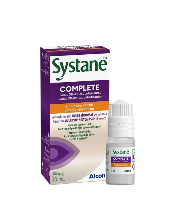 Systane Complete Gotas Oftálmicas Lubrificantes 10ml